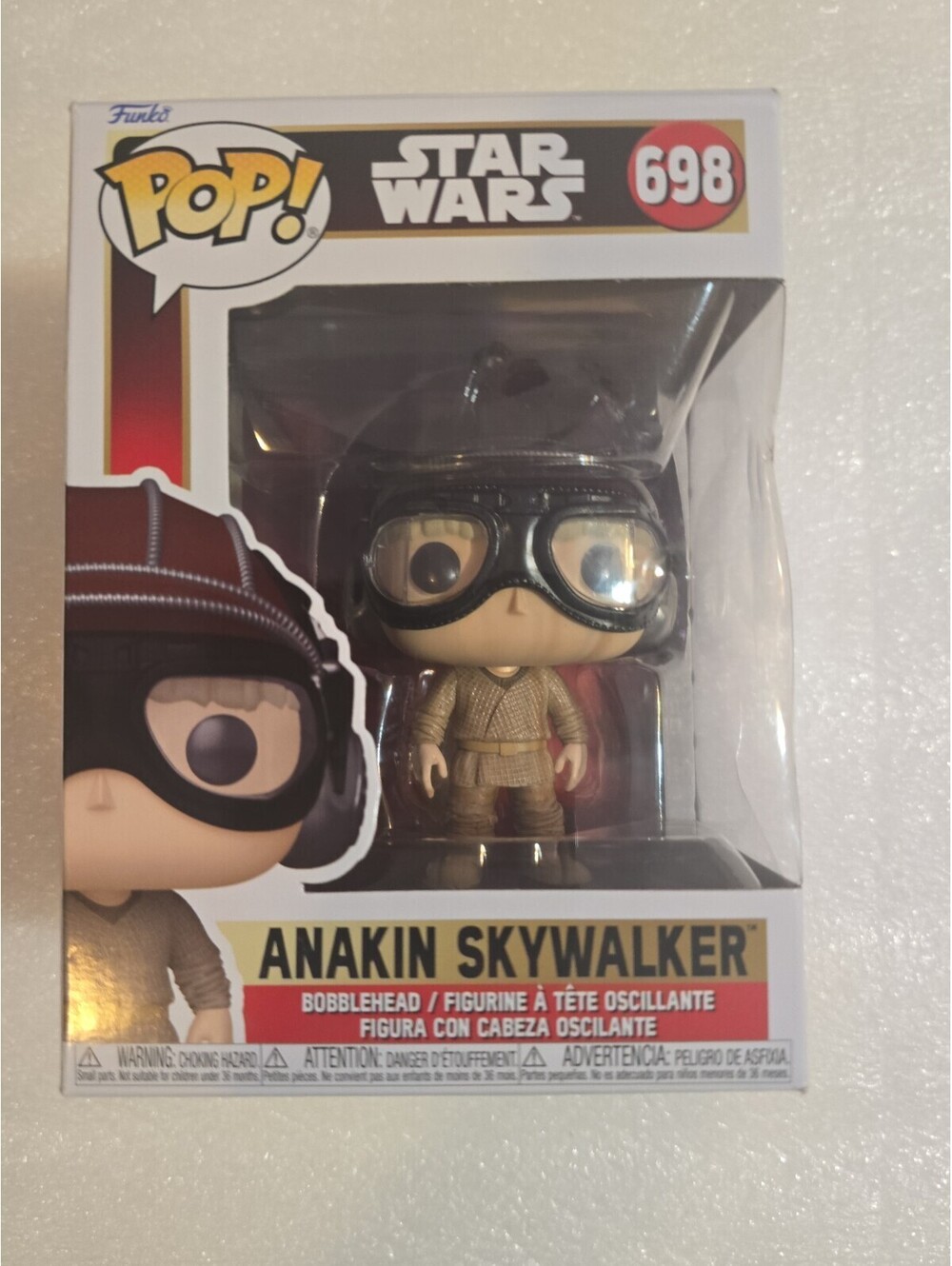 Funko Pop! Vinyl Star Wars Episode I Phantom Menace 698 Anakin Skywalker Vaulted